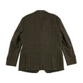 thumbnail image 2 of Tommy Hilfiger Mens Modern Fit All Wool Sport Two Button Blazer Jacket, Brown, 44 Long, 2 of 2