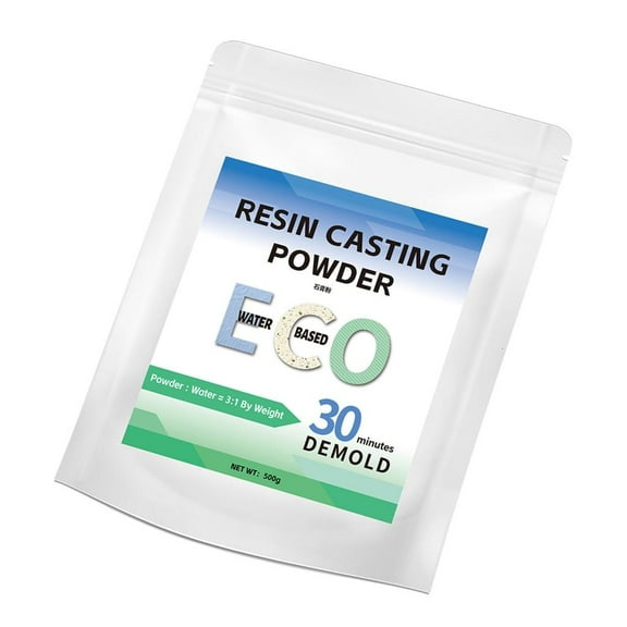HONCLL 300/500/1000/2000g Resin Plasters Powder Easy to Use Resin Casting Powder for Craft Making Home Decoration