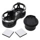 thumbnail image 1 of Car 2 in 1 Cup Holder Drinking Bottle Bracket Black Universal for Milk Tea Can Ashtray, 1 of 5