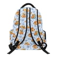 thumbnail image 2 of HUIACONG Cute Reading Capybara Print School Backpack for Kids Teens Age 5-16 Multi Pockets Water Resistant Bookbag with Adjustable Padded Straps Lightweight Casual Daypack for School Travel, 2 of 7