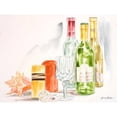 thumbnail image 3 of Baliko, Linda 24x19 Black Modern Framed Museum Art Print Titled - Coastal Happy Hour I, 3 of 5