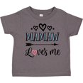 thumbnail image 3 of Inktastic Mamaw Loves Me Grandchild Girls Toddler T-Shirt, 3 of 5