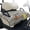 Cartoon Golfing Mallard Duck Pattern, variant on Pzuqiu Golf Cart Seat Covers Easy to Carry Hand Washable, Compatible with Outdoor Golf Carts Golf Cart Bench Seat Covers(Cross US Flag)