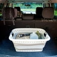 thumbnail image 2 of Camco Collapsible Laundry Basket, Plastic Clothes Bin with Handles, Large, White, 4 Pack, 2 of 12