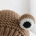 thumbnail image 4 of Frogs Eye Autumns/Winter Warm Knitted Hat Adjustable Knitted Outdoor Beanie Cap, 4 of 6