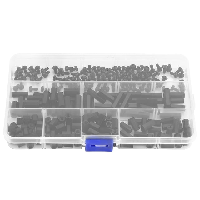 Oubit Entretoise Standoff, 250pcs Nylon M3 Femelle Entretoise Pilier Fileté Standoff Conception de Classe Mondiale