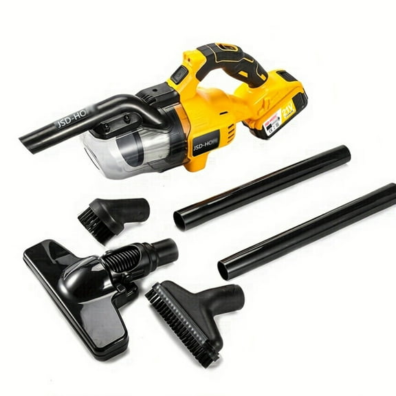 Multi-Purpose Cordless Vacuum Cleaner, Portable Lithium-ion Dust Collector for Car and Home Use