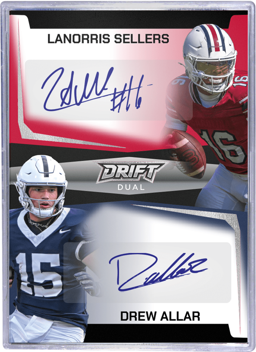 2025 Pulse Drift Football Heat Seeker - 1 Autograph Per Box