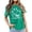 Green, variant on Crewneck T Shirts For Women Graphic Letter Print Fashion Short Sleeve Tee And Styling With Modern Floral Casual Tops Summer Blouses