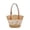 Khaki, variant on DGMIOCS Beach Bags for Women, Large Beach Bag, Woven Straw Tote Bags Waterproof, Weaving Swim Shopping Travel Bag Beige