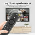 thumbnail image 3 of Control Remoto de Voz de TV, Black Sturdy 4 Botones de Acceso Rápido Control Remoto de Voz para LT43CF700 LT32CF600 LT-32CF600 LT-55CF890 LT-40CF890, 3 of 7