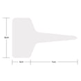 thumbnail image 2 of 100pcs Plastic Plant T-type Tags Markers Nursery Garden Decoration Tags for Plants Garden Decor Gardening Label, 2 of 5