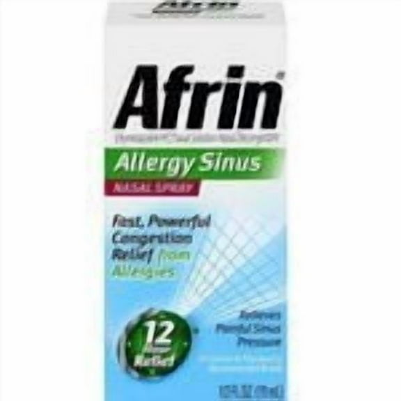 Afrin Allergy Sinus Nasal Spray 0.50 oz