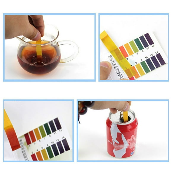 WIFKLSIIPG PH Tester Tropical Aquarium Cold Water Fish Tank Testing Kit 80 TEST STRIPS(Yellow)