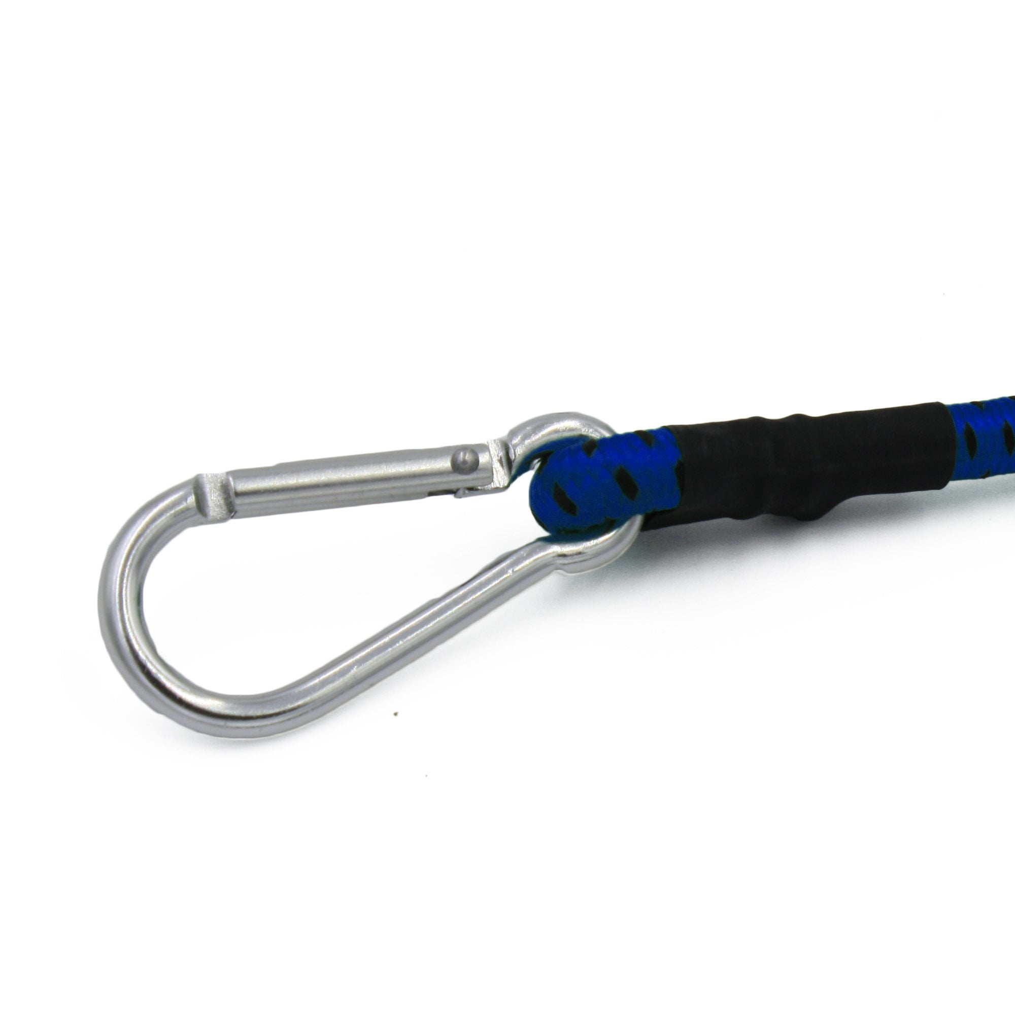 Wideskall 47" Bungee Cord Green with Carabiners Hooks