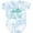 Tie Dye Blue, variant on Inktastic My Aunt Loves Me Whale Boys or Girls Baby Bodysuit