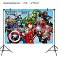 thumbnail image 4 of Avengers Marvel Superhero Birthday Party Tableware, Paper Plates, Paper Cups, Paper Towels, Tablecloths for Decoration-ZJKDGJKJ, 4 of 4