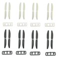 thumbnail image 2 of 8 Pares 5030 CW CCW Prop Propeller para Mini RC Quadcopter Piezas (4 Pares de , 4 Pares de Negro) Hugo Hélice 5030, 2 of 7