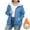 A#03-Blue, variant on JTZGDY Yes,I'm still Cold Funny Letters Printed Full Zip up Fleece Hoodie Jackets for Women Fashion Sherpa Lined Plush Thick Warm Oversized Hooded Outwear Sweatshirt with Pockets A#05-Gray XXXXL