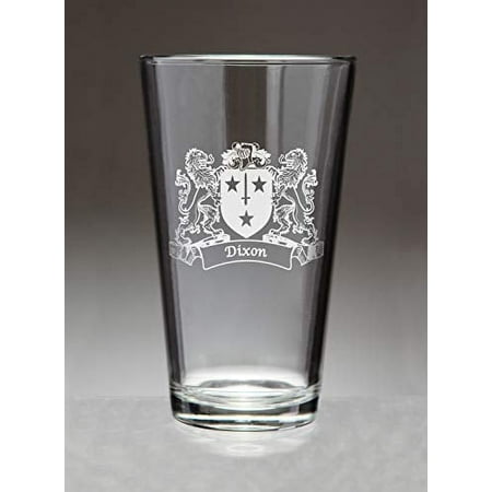 

Dixon Irish Coat of Arms Lions Pint Glasses (Sand Etched)