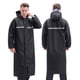 thumbnail image 1 of Impermeable reflectante de tela Oxford para exteriores, impermeable largo para hombres y mujeres, para montar a caballo, para adultos, 1 of 4