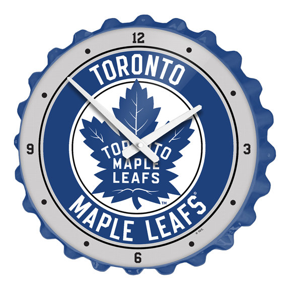 Toronto Maple Leaf: Bottle Cap Wall Clock