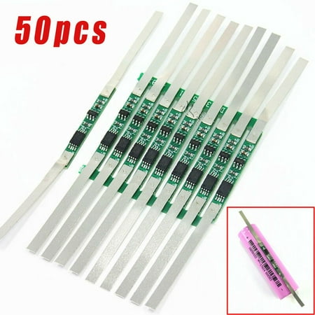 

50pcs 3A BMS Protection Board For 1S 3.7V 18650 Li-ion Lithium Battery Cell Kit
