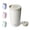 gray, variant on BOTTLE BOTTLE 12oz Insulated Coffee Tumbler with Push Button Lid, Leakproof Stainless Steel Travel Mug, Keeps Drinks Hot & Cold for 6 Hours, for Office & On the Go(Cow)