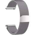 thumbnail image 1 of Correas magnéticas de malla compatibles con reloj inteligente y ID205 ID205G ID205U ID205S ID215G, diseño sin hebilla, correas de repuesto ajustables de acero inoxidable Levamdar CZDZ-HY148-3, 1 of 7