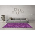 thumbnail image 2 of Tapis Moderne Abstrait Lavable en Machine, wshabs5164pur, 2 of 4