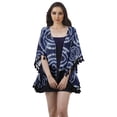 thumbnail image 1 of Moomaya Vêtements de Plage Imprimés pour Femmes Boléro à Franges Cache-Maillot Cardigan, 1 of 5
