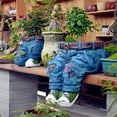 thumbnail image 4 of OAVQHLG3B Unique Denim Pants Flower Pot Decoration Resin Retro Jeans Shape Garden Figurines Planter Containers Ornaments for Home Lawn Yard Courtyard Denim Clothes Flower Vases Decor, 4 of 7