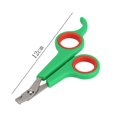 thumbnail image 4 of Tijeras para uñas de mascotas de acero inoxidable, cortadora de garras para perros y gatos (verde), 4 of 4
