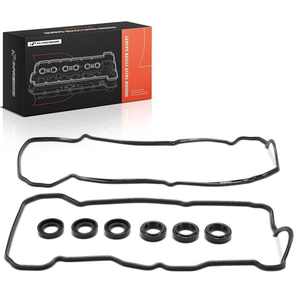 A-Premium Engine Valve Cover Gasket Set Compatible with Toyota Camry 1994-2003 Avalon 1995-1999 Sienna 1998-2000 Solara 1999-2003 & Lexus ES300 1994-1998 V6 3.0L