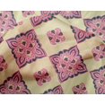 thumbnail image 4 of oneOone Silk Tabby Fabric Floral Block Decor Fabric Printed BTY 42 Inch Wide, 4 of 4
