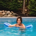 thumbnail image 4 of Big Joe Noodle Pool Float, Ripple Blue, Doubled-Sided Mesh, Quick Draining Fabric, No Inflation Needed, 4 of 7