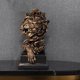thumbnail image 1 of Estatua de cabeza , figura coleccionable, arte de 12 pulgadas de alto, estatua de animales, escultura de cabeza de resina para estudio perfecl estatuilla de león, 1 of 8