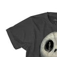 thumbnail image 2 of Disney Mens Jack Skellington Shirt, The Nightmare Before Christmas Tee Charcoal – XL, 2 of 5