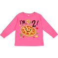 thumbnail image 3 of Inktastic Im Two Pizza Birthday Party Boys or Girls Long Sleeve Toddler T-Shirt, 3 of 5