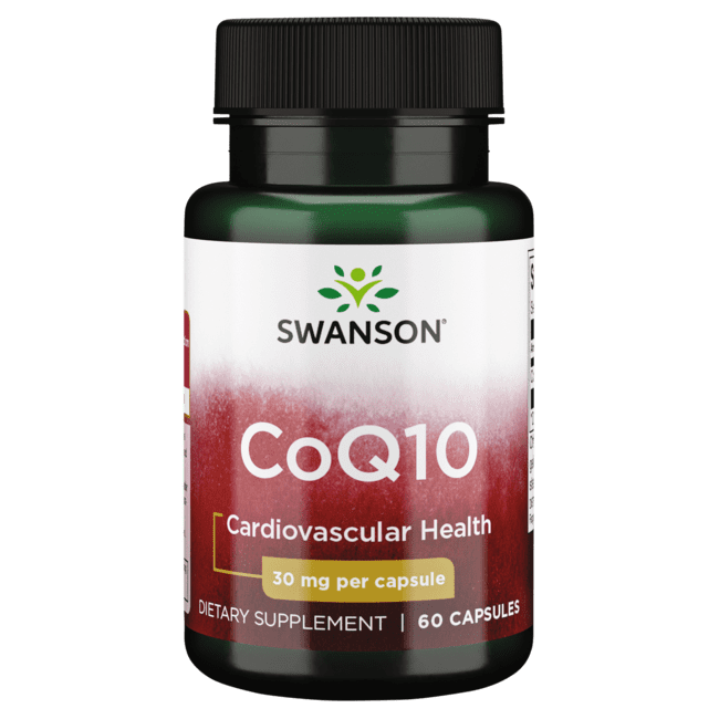 Swanson Coq10 30 30 mg 60 Capsules