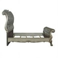 thumbnail image 2 of Sleigh Design California King Bed with Button Tufting Gray, 2 of 5