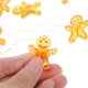 thumbnail image 3 of 1 unidad de guirnalda de luces LED navideñas con forma de hombre de jengibre para niños, ideal para interiores., 3 of 7