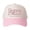 Pink, variant on HEAVEN MADE 3D Embroidered Trucker Hat Vintage Color Block Baseball Cap Adjustable Unisex Snapback Gratitude Gift