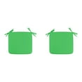 thumbnail image 1 of (2-Pack) Kcodviy Outdoor Seat Cushions Square Design Strapped Garden Chair Pads Patio Furniture Comfort Support Weather Material Solution, 1 of 5