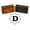 Brown (Letter-D), variant on Printtoo Octagon Celtic Swirl Frame Monogram Letter Z Wood Mounted Rubber Stamp Office Stationary