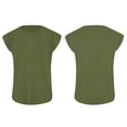 thumbnail image 1 of vastwit T-Shirt à Col Montant pour Homme à Manches Courtes Demi-Col Roulé sous-Vêtement Décontracté Basique Ajusté Léger Uni Tee Vert Armée C 4TG, 1 of 9