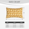 thumbnail image 4 of JUNZAN Hot Dog 3 Pillow Cases Standard Size, with Envelope Closure Bed Pillow Cases(without pillow core),14"x20" inches, 4 of 5
