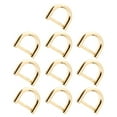 thumbnail image 3 of KAKOWELY 10PCS D-Rings with Closing Screw Shackle Key Holder DIY Purse Replacement Strap Clip,0.87"X0.79"X0.2", 3 of 4