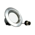 thumbnail image 2 of NICOR Lighting 4 inch LED Recessed Downlight Retrofit Light Fixture in Nickel, 2700K (DCR41061202KNK), 2 of 11