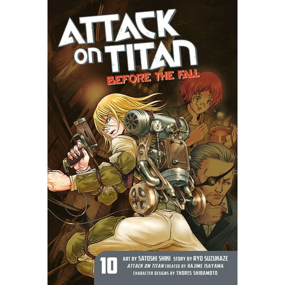 Pre-Owned Attack on Titan: Before the Fall 10 (Paperback) 163236381X 9781632363817